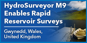 HydroSurveyor M9 Enables Rapid Reservoir Surveys